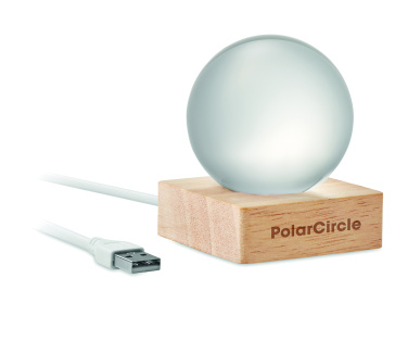 Logotrade profilprodukter bild: LED-glaskula