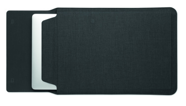 Logotrade kampanjprodukter bild: 16 tums laptopfodral i filt
