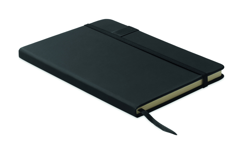 Logotrade presentreklam bild: A5-anteckningsbok med USB