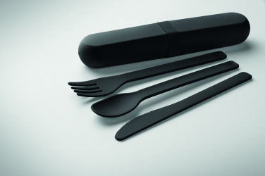 Logotrade profilreklam bild: Bestickset och fodral i PLA