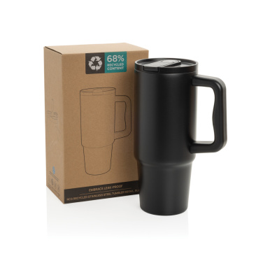 Logotrade kampanjprodukter bild: Embrace Läcksäker RCS tumbler återvunnet rostfritt Stål