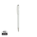 Glide GRS-certifierad R-ABS Penna med metallklips, vit