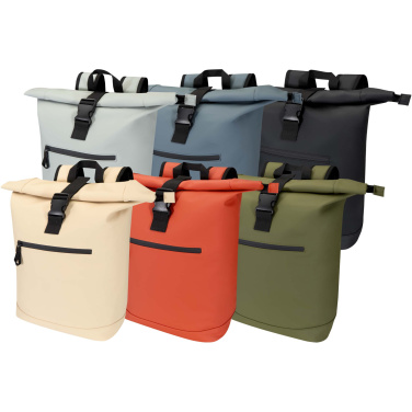 Logotrade profilprodukter bild: Resi Plus 15 tums ryggsäck med rulltopp av GRS-återvunnet material, 18 l
