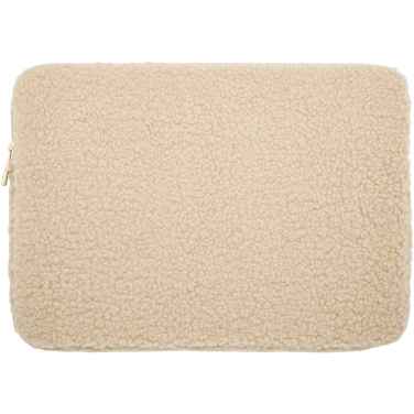 Logotrade profilreklam bild: Bear 13 tums laptopfodral av GRS-återvunnen sherpa, 2 l