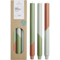 Originalhome Eden diagonala ljus – set om 3, Ljunggrön