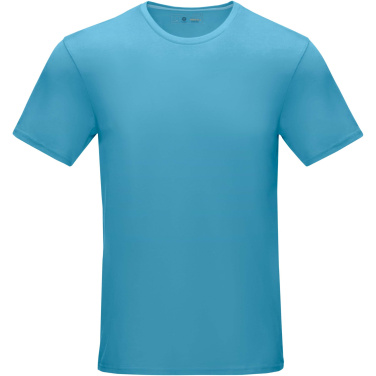 Logotrade kampanjprodukter bild: Azurite kortärmad herr ekologisk t-shirt