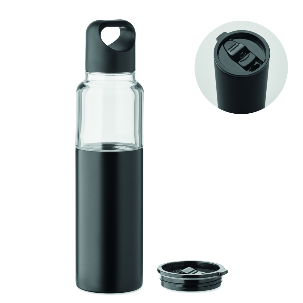 Logotrade profilreklam bild: 2 i 1 flaska 610 ml