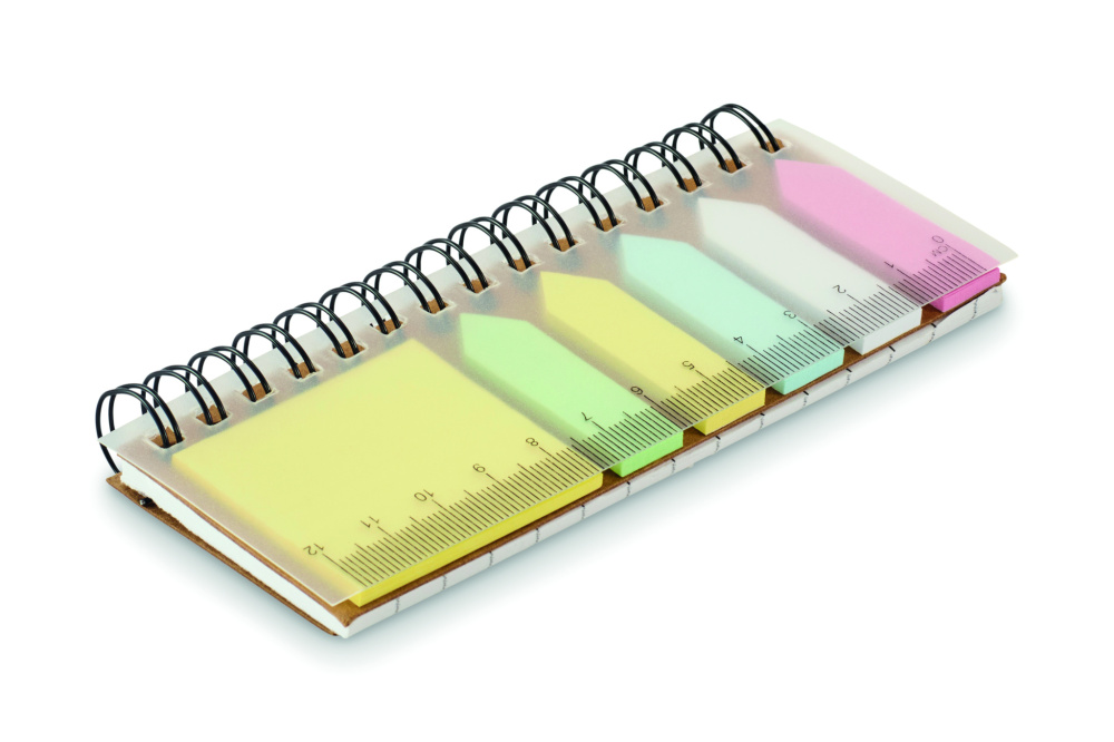 Logotrade reklamprodukter bild: Memopad i PP