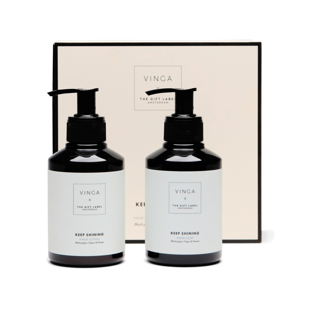 Logotrade reklamprodukter bild: VINGA x TGL handvård gåvoset