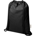 Peru Blend 180 g/m² gympapåse av återvunnen GRS, 5 l, Svart